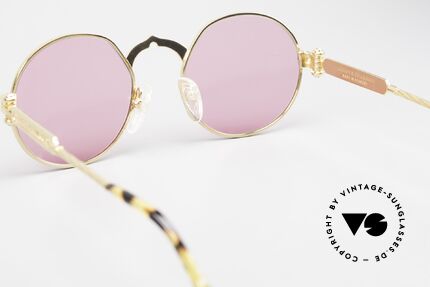 Philippe Charriol 92CPT Luxury Insider Sunglasses 80's, this unworn rarity comes with new fancy pink lenses, Made for Men and Women