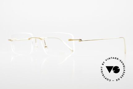 Cartier Precious Metal 18ct Solid Gold Eyeglasses, 18ct yellow solid gold (approx. 13,4g), size 56x16x140, Made for Men and Women