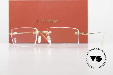 Solid gold top cartier glasses