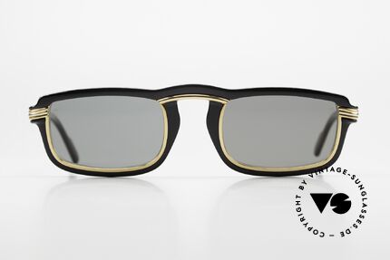 Cartier Vertigo Rare Luxury Sunglasses 90's, luxury shades designed like oversized reading glasses, Made for Men and Women
