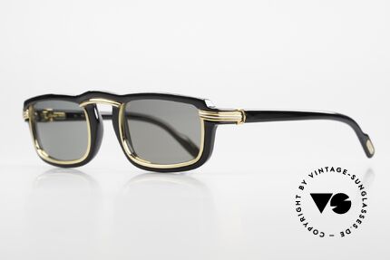 Cartier Vertigo Rare Luxury Sunglasses 90's, spring temples for a 1.class comfort (premium quality), Made for Men and Women