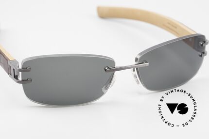 Tag Heuer L-Type 0115 Rimless Luxury Sunglasses, sporty & luxurious 'avant-garde' lifestyle; high-end, Made for Men and Women