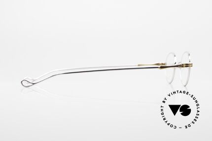 Lunor II 03 XS Unisex Frame Bicolor, NO RETRO EYEGLASSES; but a luxury vintage ORIGINAL, Made for Men and Women