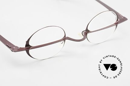 Theo Belgium Bi-Cycle Bifocals with separate lenses, never worn, one of a kind; Theo frame with DEMO lenses, Made for Men and Women