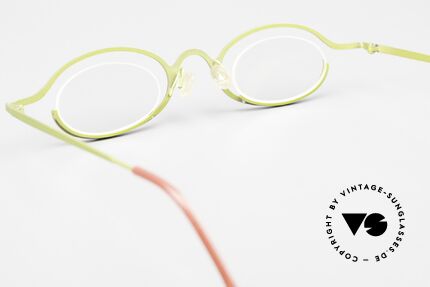 Theo Belgium Resso Beautiful Glasses Mint Green, the frame is NOT varifocal (reading glasses only), Made for Women