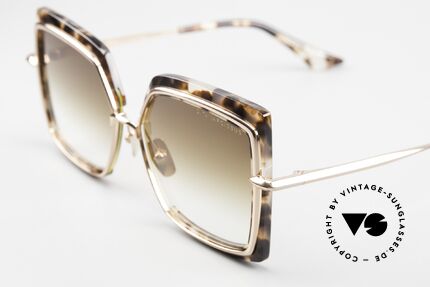 DITA Narcissus Women's Sunglasses Square, very noble gradient lenses for 100 % UV protection, Made for Women