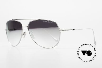 DITA Flight 004 Silver Mirrored Sun Lenses, silver-mirrored gradient lenses; 100% UV protect., Made for Men