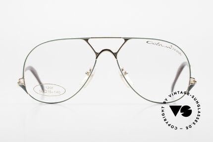 Colani 1201 Crazy 80's Designer Specs, impressive metal frame (top-notch craftsmanhip), Made for Men