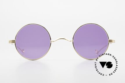 Lunor II 23 Limited Edition Matt Gold, full rim metal frame with noble "dulled gold" finish, Made for Men and Women