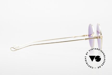Lunor II 23 Limited Edition Matt Gold, 2.hand in mint condition - with new purple sun lenses, Made for Men and Women