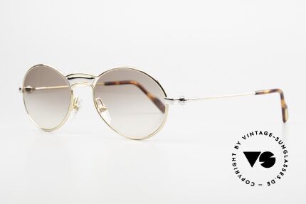 Aston Martin AM01 True Vintage Shades No Retro, high-end men's sunglasses with brown-gradient lenses, Made for Men