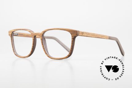 Kerbholz Ludwig Men's Wood Frame Beechwood, a unique rarity (pure natural material, handmade), Made for Men