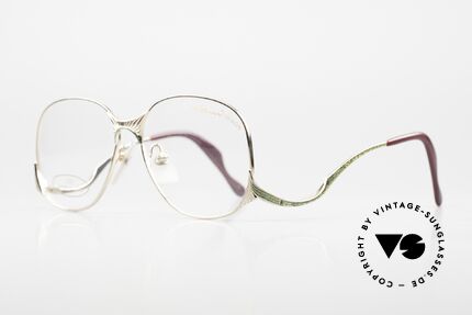 Colani 1251 Gold Green Glitter Effect, with unique glitter effect on the bridge & temples, Made for Women