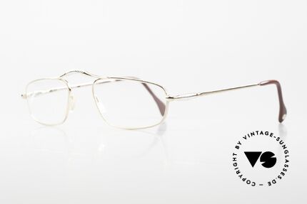 Zollitsch 160 Old 80's Reading Eyeglasses, bicolor (gold/silver) finish (typically 80's fashion), Made for Men