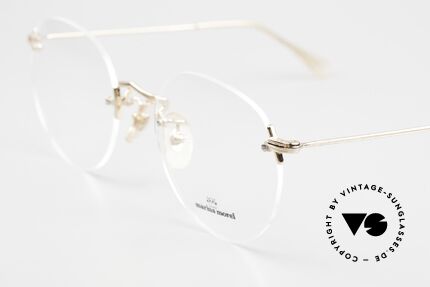 Marius Morel 8525 Rimless Vintage Eyeglasses, never worn, NOS (like all our rare 90's vintage eyeglasses), Made for Men and Women