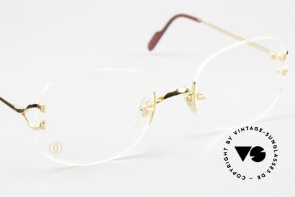 Cartier Serrano Ultra Rare Large 55mm Size, unworn (NOS) and with complete Cartier packaging, Made for Men and Women