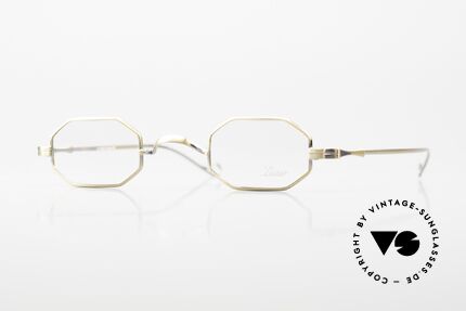 Lunor II 01 Octag Frame Antique Gold Details