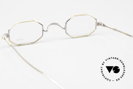 Lunor II 01 Octag Frame Antique Gold, Size: extra small, Made for Men and Women