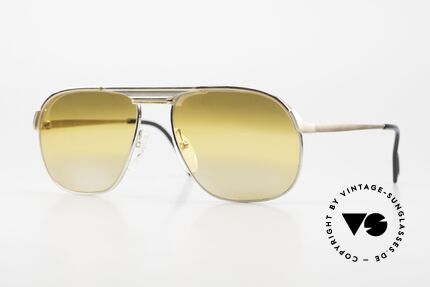 Essilor 2373 2in1 Shades Gold Gradient, impressive vintage gentlemen's sunglasses by Essilor, Made for Men