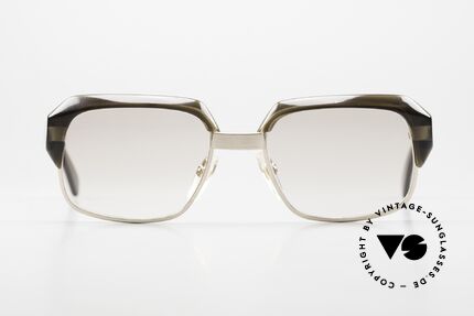 Rodenstock Bertram 1970's Combi Sunglasses, fine gold doublé in 1/20 10k proportion; precious rarity, Made for Men