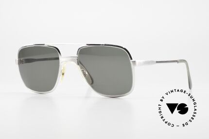 Rodenstock Tenno 80's White Gold Doublé Frame Details