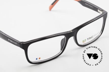 Tag Heuer 551 Sporty Men's Eyeglasses, unworn model from 2010 with flexible spring hinges, Made for Men