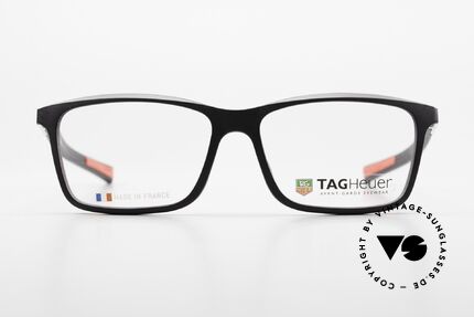 Tag Heuer 0518 Avant-Garde Eyewear Series, red/black color shall symbolize dynamics / racing, Made for Men