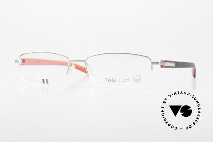 Tag Heuer 8209 Trends Sporty Semi Rimless Glasses Details