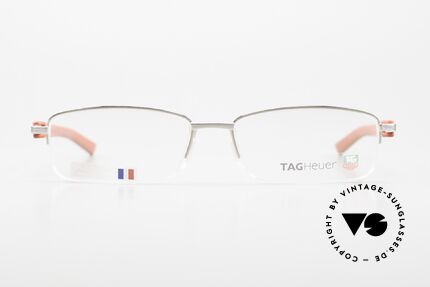 Tag Heuer 8209 Trends Sporty Semi Rimless Glasses, semi rimless Nylor-eyeglasses with spring hinges, Made for Men