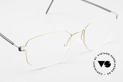 Lindberg Esben Air Titan Rim Lightweight Titanium Frame, orig. Lindberg DEMO lenses can be replaced optionally, Made for Men and Women