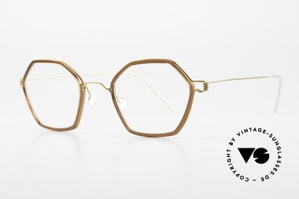 Lindberg Rui Air Titan Rim Square Titan Specs Unisex, striking refined Air Titan frame with Acetate inner rim, Made for Men and Women