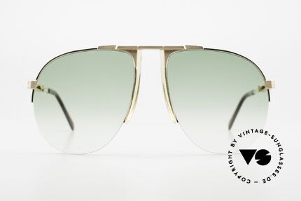 Willy Bogner 7016 XL 80's Nylor Sunglasses, steplessely variable temples by Eschenbach; practical, Made for Men