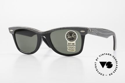 Ray Ban Wayfarer I Limited Leather Sunglasses Details