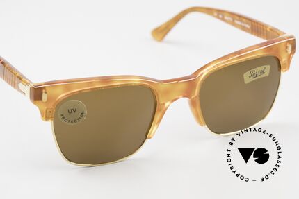Persol Cellor Ratti 18ct Gold-Plated Frame, never worn (like all our vintage Persol RATTIS), Made for Men