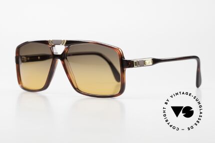 Cazal 637 80's Hip Hop Shades Sunset, part of the legendary US HipHop scene in the 80's, Made for Men