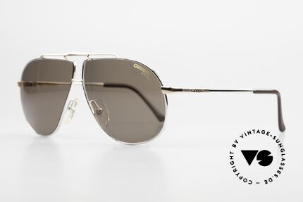 Carrera 5312 Rare Sunglasses From 1987, top craftsmanship & bicolored finish (typical 1980's), Made for Men