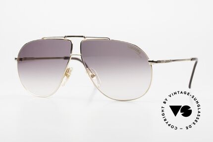 Carrera 5312 Aviator Shades From 1987 Details