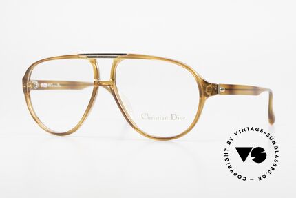 Christian Dior 2457 80's Optyl Aviator Frame Details