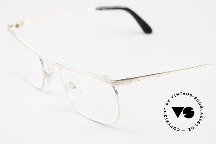 Rodenstock Cantor Style Narcos Movie Glasses, 1/10 of the metal with 12ct gold (incredible top-quality), Made for Men