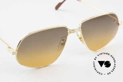 Cartier Panthere G.M. - L With Noble Sunset Lenses, 22ct gold-plated frame with new SUNSET colored lenses, Made for Men and Women Cartier Panthere G.M. - L With Noble Sunset Lenses, 22ct gold-plated frame with new SUNSET colored lenses, Made for Men and Women