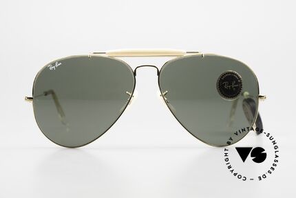 Ray Ban Outdoorsman II Iconic Sunglasses Classic, legendary aviator design in best quality (high-end), Made for Men