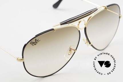 Ray Ban Shooter Precious Metals 24kt GP, NO retro frame; an old original with serial number, Made for Men