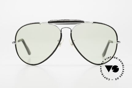Ray Ban Outdoors II Leathers Changeable B&L Sun Lenses, Special Leather Edition (very hard to find); made in USA, Made for Men