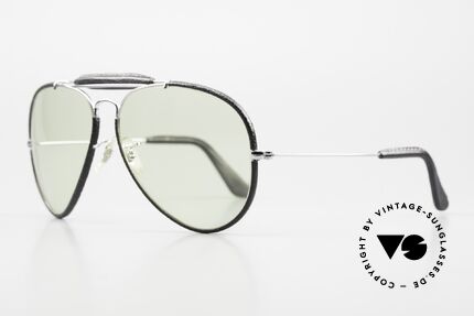 Ray Ban Outdoors II Leathers Changeable B&L Sun Lenses, orig. Bausch&Lomb mineral lenses (100% UV protection), Made for Men
