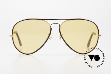 Ray Ban Large Metal II Leathers Changeable USA, Special Leather Edition (very hard to find); made in USA, Made for Men