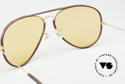 Ray Ban Large Metal II Leathers Changeable USA, NO RETRO sunglasses, but a rare original from the 1980's, Made for Men