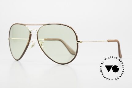 Ray Ban Large Metal II Green Changeable Lenses B&L, orig. Bausch&Lomb mineral lenses (100%UV protection), Made for Men