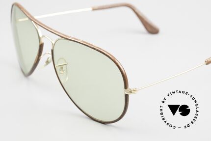 Ray Ban Large Metal II Green Changeable Lenses B&L, high-end B&L changeable lenses (darken automatically), Made for Men
