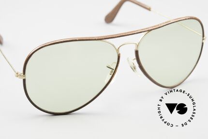 Ray Ban Large Metal II Green Changeable Lenses B&L, unworn vintage shades (true collector's item, worldwide), Made for Men