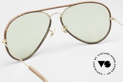 Ray Ban Large Metal II Green Changeable Lenses B&L, NO RETRO sunglasses, but a rare original from the 1980's, Made for Men